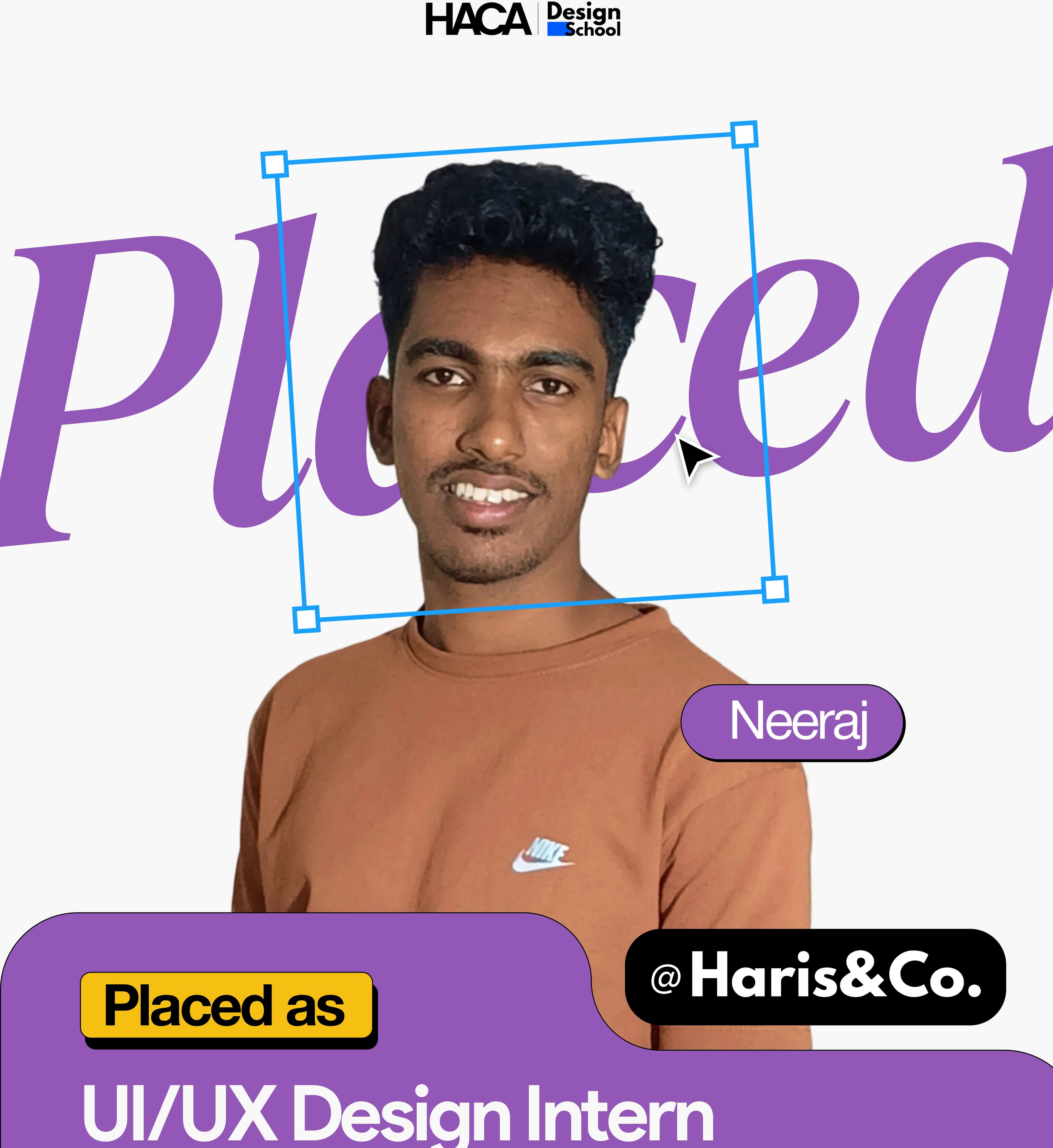 Design school placement student