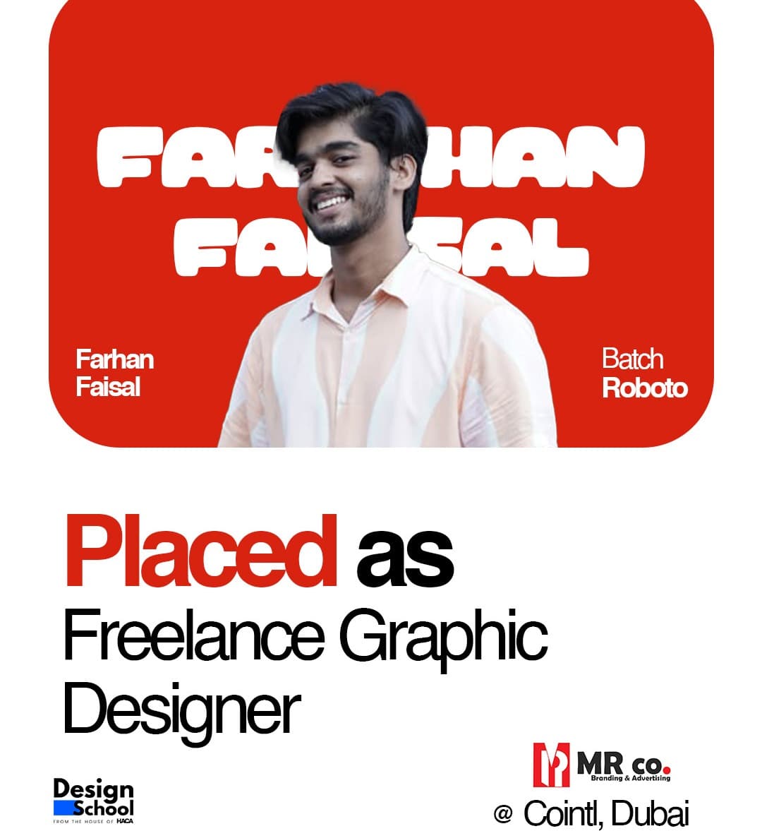 Design school placement student
